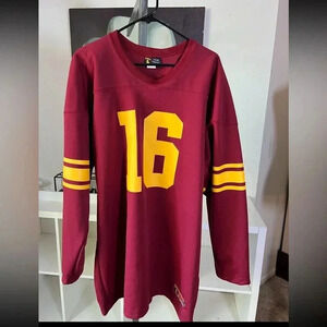 Nike Maroon and Yellow Jersey